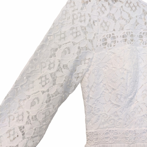 Lilly Pulitzer Aiden Midi Dress Resort White Lace 8 NWT - Picture 5 of 11